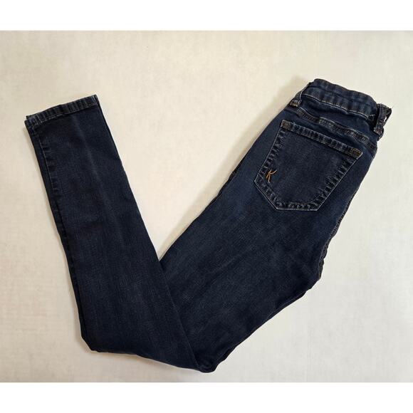Kut from the Kloth Jeans Size 2 Lucille Skinny Dark Wash Women's Blue Denim - Picture 4 of 6